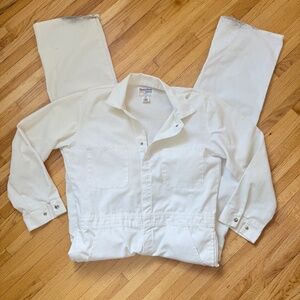 🤍 Vintage 80s White Mark’s Workwear Coveralls